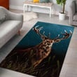 Love Deer Rug #3 Highlight For Home, Living Room & Outdoor Area Rug
