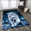 White Tiger Rug Highlight For Home, Living Room & Outdoor Area Rug