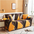 Square Puzzle Wrapped Universal Stretch Sofa Cover