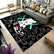 Kaws &amp; Air Jordan Shoes Large Area Rugs Highlight For Home, Living Room & Outdoor Area Rug