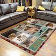 Puggle Enjoy Large Area Rugs Highlight For Home, Living Room & Outdoor Area Rug