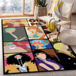 One Piece Anime Large Area Rugs Highlight For Home, Living Room & Outdoor Area Rug
