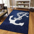 Seaside Serenity With Anchor Limited Edition Large Area Rugs Highlight For Home, Living Room & Outdoor Area Rug
