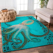 Rhythm Octopus Large Area Rugs Highlight For Home, Living Room & Outdoor Area Rug