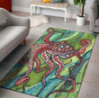 Gem Octopus Large Area Rugs Highlight For Home, Living Room & Outdoor Area Rug