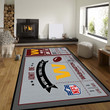 Washington Football Large Area Rugs Highlight For Home, Living Room & Outdoor Area Rug