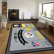 Steelers NFL Rug – Custom Size And Printing