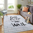 Learning Tto Rug With Pink Floyd Legend Band Inspired Area Rug.