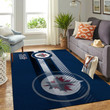 Comics Conquest With Winnipeg Jets Living Room Area Rug
