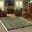 West Virginia Mountaineers Home Field Area Rug For Sport Enthusiasts