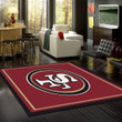 Levi's Stadium's Biggest Fan Of Cozy Nights With San Francisco  Living Room Area Rug.