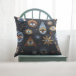 Bohemian Home Decor Evil Eye Cushion Cover, Bedroom Decorative Cushion Cover by Homeezone