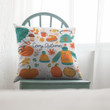 Cozy Autumn Kids Room Pillow Case, Kids Room Fall Decor Cushion Cover