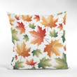 Maple Leaf Pattern Throw Pillow
