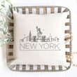 New York Skyline Pillow Cover