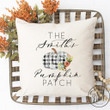 Custom Name Pumpkin Patch Pillow Cover - Fall / Autumn Pillow Cover