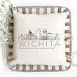 Wichita Skyline Pillow Cover
