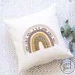Good Vibes Only Rainbow Pillow Cover