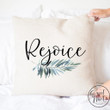 Rejoice Pillow Cover, Easter Pillow Cover