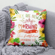 Bible Verse Pillow - Jesus Pillow - Gift For Christian - Great Is Your Faithfulness Lamentations 3:23 Pillow