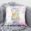 Jesus Pillow - Christian pillow - There are far far better things ahead