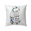 Bible Verse Pillow - Jesus Pillow - Gift For Christian - My God Will Supply Every Need Of Yours Philippians 4:19 Pillow