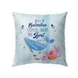 Bible Verse Pillow - Jesus Pillow - Dolphin, Sea Animals Pillow - Gift For Christian - My Salvation Comes From The Lord Jonah 2:9 Pillow