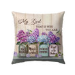 Bible Verse Pillow - Jesus Pillow - Hydrangea, Flower Jar, Hummingbird Pillow - Gift For Christian- My God that is who you are Christian Pillow