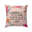 Bible Verse Pillow - Jesus Pillow - Gift For Christian - Mother Is Verb Its Something You Do Not Just Who You Are Christian Pillow