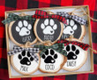Custom Paw Ormanet For Dog, Christmas Wood Slice Ornament, HN590