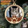 Custom Photo Memory Dog Cat Wood Ornament N304 HN590