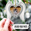 Loved Beyond Words Missed Beyond Measure Pet Photo Ornament, Pet Loss Gift HN590