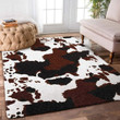 Oceanic Beauty With Cowhide Limited Edition Rug