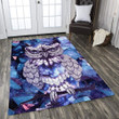 Owl Rug Large Rectangle Rugs Highlight For Home, Living Room & Outdoor Rectangle Rug