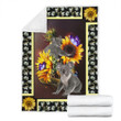 Dt-10 Koala Dark Sunflower Blanket Premium Blanket