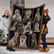 Mn Irish Wolfhound Fall In Love Blanket Premium Blanket