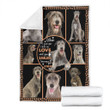 Mn Irish Wolfhound Fall In Love Blanket Premium Blanket
