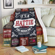 Bf01 Hattie Premium Fleece Blanket Premium Blanket