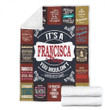 Bf01 Francisca Premium Fleece Blanket Premium Blanket
