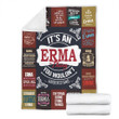 Bf01 Erma Premium Fleece Blanket Premium Blanket