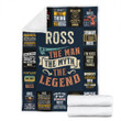 Ross Premium Fleece Blanket Premium Blanket