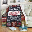 Bf01 Aaliyah Premium Fleece Blanket Premium Blanket