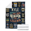 Kyle Premium Fleece Blanket Premium Blanket
