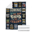 Dominic Premium Fleece Blanket Premium Blanket