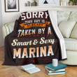 Bf03 Marina Premium Fleece Blanket Premium Blanket
