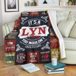 Bf01 Lyn Premium Fleece Blanket Premium Blanket