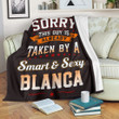 Bf03 Blanca Premium Fleece Blanket Premium Blanket