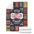 Caitlin Premium Fleece Blanket Premium Blanket