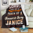 Bf03 Janice Premium Fleece Blanket Premium Blanket