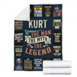 Kurt Premium Fleece Blanket Premium Blanket